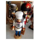 Christian Ulbricht 17" Drummer Nutcracker, Steinbach 18" Soldier Nutcracker, And Stracoland Colmnitz
