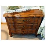 Ethan Allen 3-Drawer Nightstand, 22.5" x 26" x 16.5"