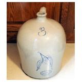 Union Stoneware, 3 Gallon Jug