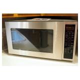 Sharp Carousel, 1200 Watt Microwave With Stainless Steel Finish, Model # R-530ES, Plugged In And Wor