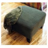 IKEA Upholstered Footstool, 15" X 22" X 21