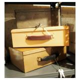 Fire Resistant Insulated Lock Boxes Qty 3, With Keys