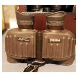 Steiner Safari 8x30 Binoculars, And Minolta 15x35 Binoculars With Carrying Case