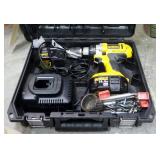 DeWalt Cordless 1/2" Drill/Driver Model DW983, Includes Batteries Qty 2, Charger, And Carrying Case