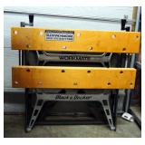 Black And Decker Deluxe Dual Height Workmate Folding Adjustable Work Table