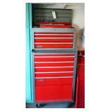 Craftsman Rolling 5-Drawer Toolbox With 3-Drawer Top Box