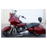 2010 Harley-Davidson FLHX Street Glide Veteran Parade Escort Motorcycle, V2, 1584cc, 20,675 Miles, B