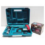 Makita Cordless Angled Driver Model DA391D With Extra Battery And Charger In Hard Case And Makita Fi