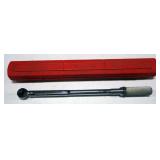 Snap-On Torque Wrench Series D, With Instructions, In Hard Case