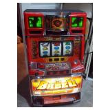 2002 Eleco Ltd "Babel" Pachislo Electronic Slot Machine Model 120399, With Key And Tokens, Powers On