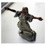Masterworks Fine Pewter Collectible Figurines Including Sacajawea, Desert Flower, Wilderness Scout, 