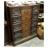 Mid Century 5-Drawer Chest Of Drawers 45.5" x 36" x 18"