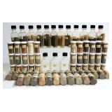 Soil Collection From Various Locations Of The Americas, Each Location Identified, 72 Containers, And