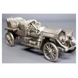 Danbury Mint Pewter Model Cars, Qty 5