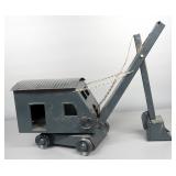Vintage Large Tin Toy Steam Shovels, Qty 2