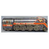 Modern Toys Battery Operated Overland Express Tin Locomotives