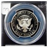 Kennedy Silver Half Dollars, 2008-S, 2009-S, 2010-S, BU, PR69DCAM, All Slabbed By PCGS