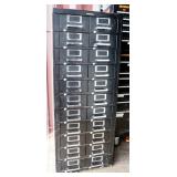 Datacase 11-Drawer Metal Tool Cabinet, Each Drawer With 2 Sections