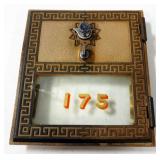 Vintage Door To A PO Box, Includes Combination