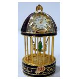 Elgin Birdcage Clock, 3.5" High