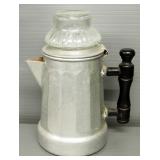 Vintage Collectibles, Includes Coffee Pot, Sifter, Mixer, Glass Jar, And Electric Iron