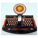 Mar Tin Junior Dyle Typewriter, Tin Xylophone And Tin Noisemaker