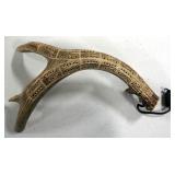 Deer Antler Cribbage Board