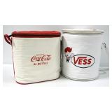 Vess And Coca-Cola Soft Coolers