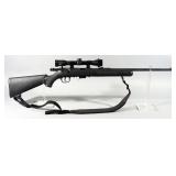 Savage Model 93 .22 WMR Bolt Action Rifle SN# 2001139, With Simmons 4 x 32 Scope And Padded Sling, I