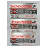 Winchester .45 Colt Ammo, Approx 150 Rds