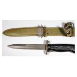 J & D Tool Co U.S. M5 Bayonet In U.S. M8A1 VP Co Scabbard