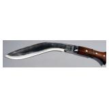 Kukri Knife In Leather Sheath With 2 Mini Knives