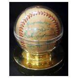 Kansas City Athletics 1966-1967 Team Autographed Baseball, 13 Period Signatures, In Holder
