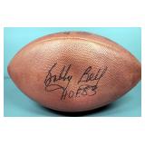 Bobby Bell Kansas City Chiefs HOF Autographed Football
