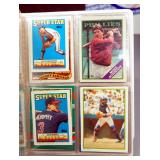 Baseball Card Collection Various Brands, In 4 Collectors Binders, Uncounted, And More