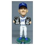 Bret Saberhagen Kansas City Royals Hall Of Fame 2010 Bobble Head And 2005 Collectors Figurine