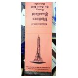 Military Themed Matchbook Collection, Includes Navy, Air Force, Marines, VFW, Coast Guard, Reserves,