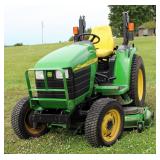John Deere 4410 eHydro Tractor With Roll Bar And Electronic OS, Hours Showing 64?.3, ID# LV4410H3400