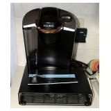 Keurig Brewer, Model 360, Powers On, Includes K-Cup Storage Stand