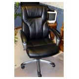 Adjustable Rolling Office Chair And Chair Mat