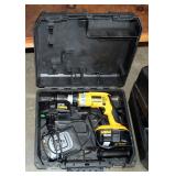 DeWalt 18V Cordless Drill Model DW989 With Charger And Case