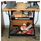 Sears Metal Framed Tool Stand/Workbench, 33" x 32" x 20"