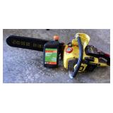 John Deere Gas Powered Chain Saw With 22" Bar, Includes Bar Chain Oil