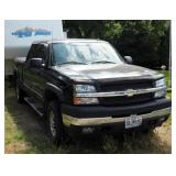 2004 Chevrolet Silverado Pickup Truck, VIN # 1GCHK23U64F115874, Mileage Showing On Odometer 250,920