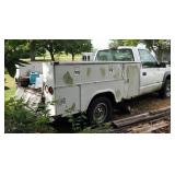 1998 Chevrolet K2500 Pickup Truck, VIN # 1GBGK24J8WE203189, Miles Showing On Odometer 331,138, Tool 