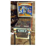 1977 Evel Knievel Pinball Machine, 72" x 30.5" x 54"