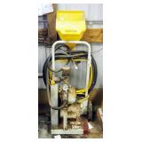 Gast Texture Paint Pump Compressor, Model 1065-P38D, Includes Pattern Pistol And Hopper