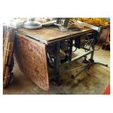 Vintage 10" Table Saw With GE Electric Motor 2 Horsepower Model # 5QC213AG201D