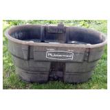 Rubbermaid 50 Gallon Water Tub With Automatic Float Shut Off Valve