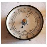 Vintage Taylor Instrument Co. Rochester NY Brass Nautical Aneroid Wall Barometer
